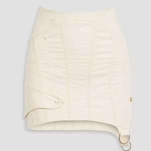 Acne Studios
Women’s Embellished cotton-blend twill mini skirt size small